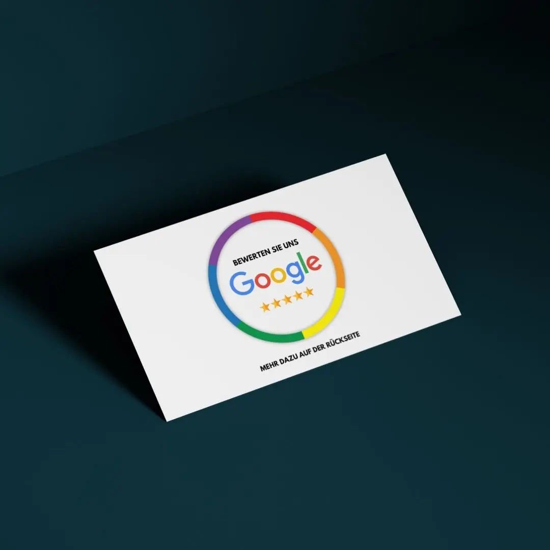 Google Visitenkarte mit QR-Code – Mehr Bewertungen und besseres Ranking Einfachbewertet.de